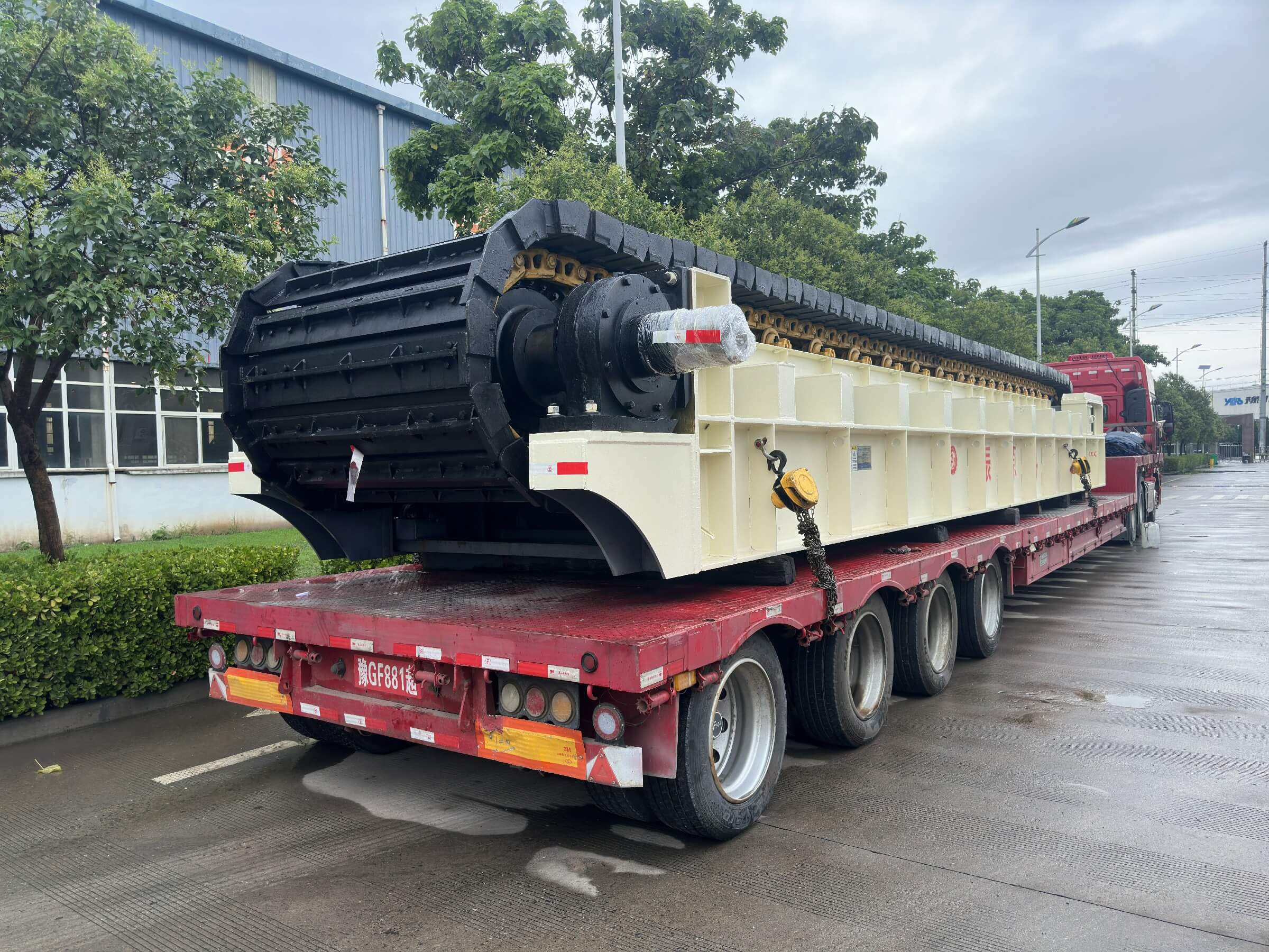Zhenyuan Heavy-duty Apron Feeder Delivered To India