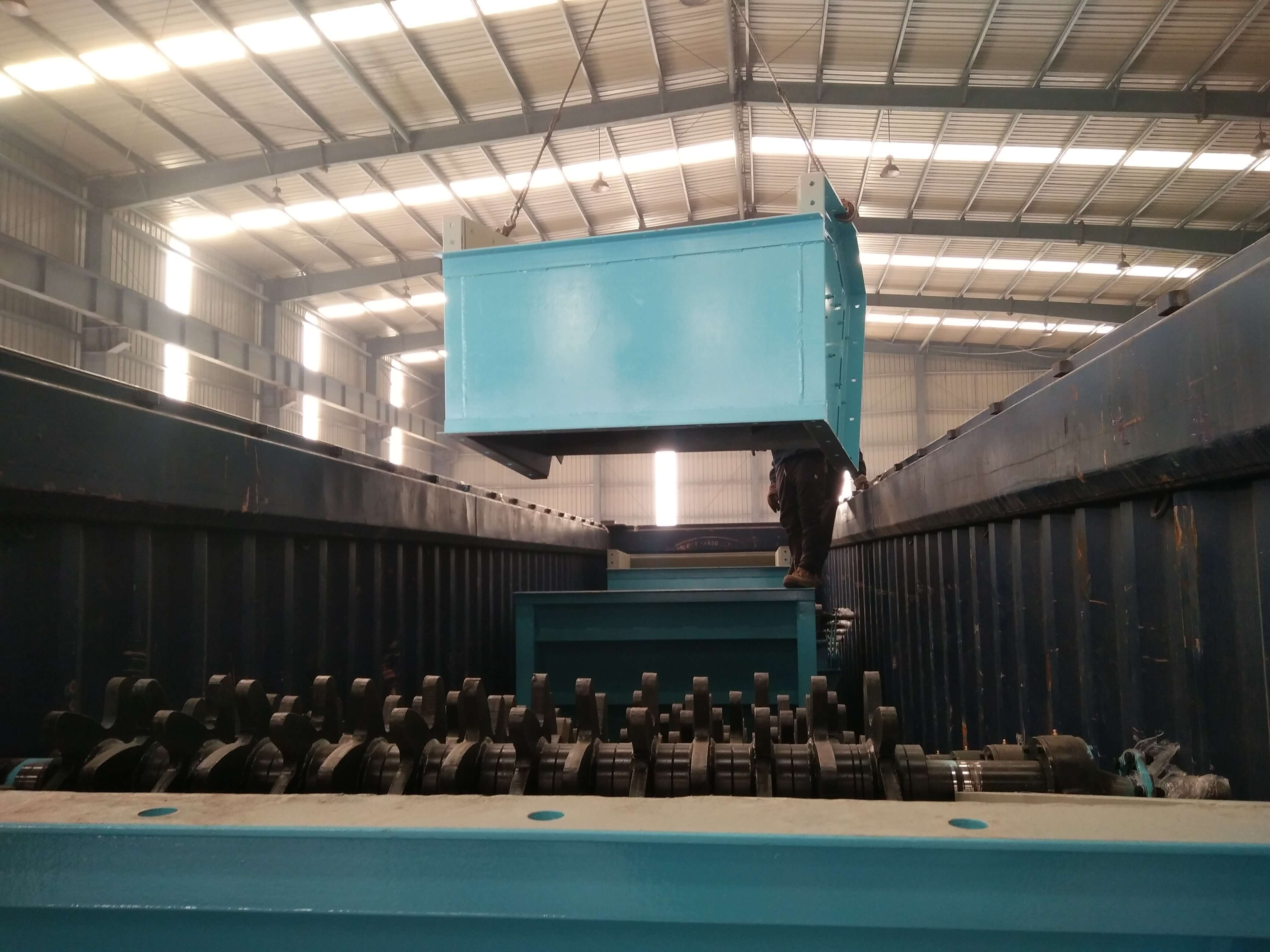 Zhenyuan Roller Screen Delivered To Russia