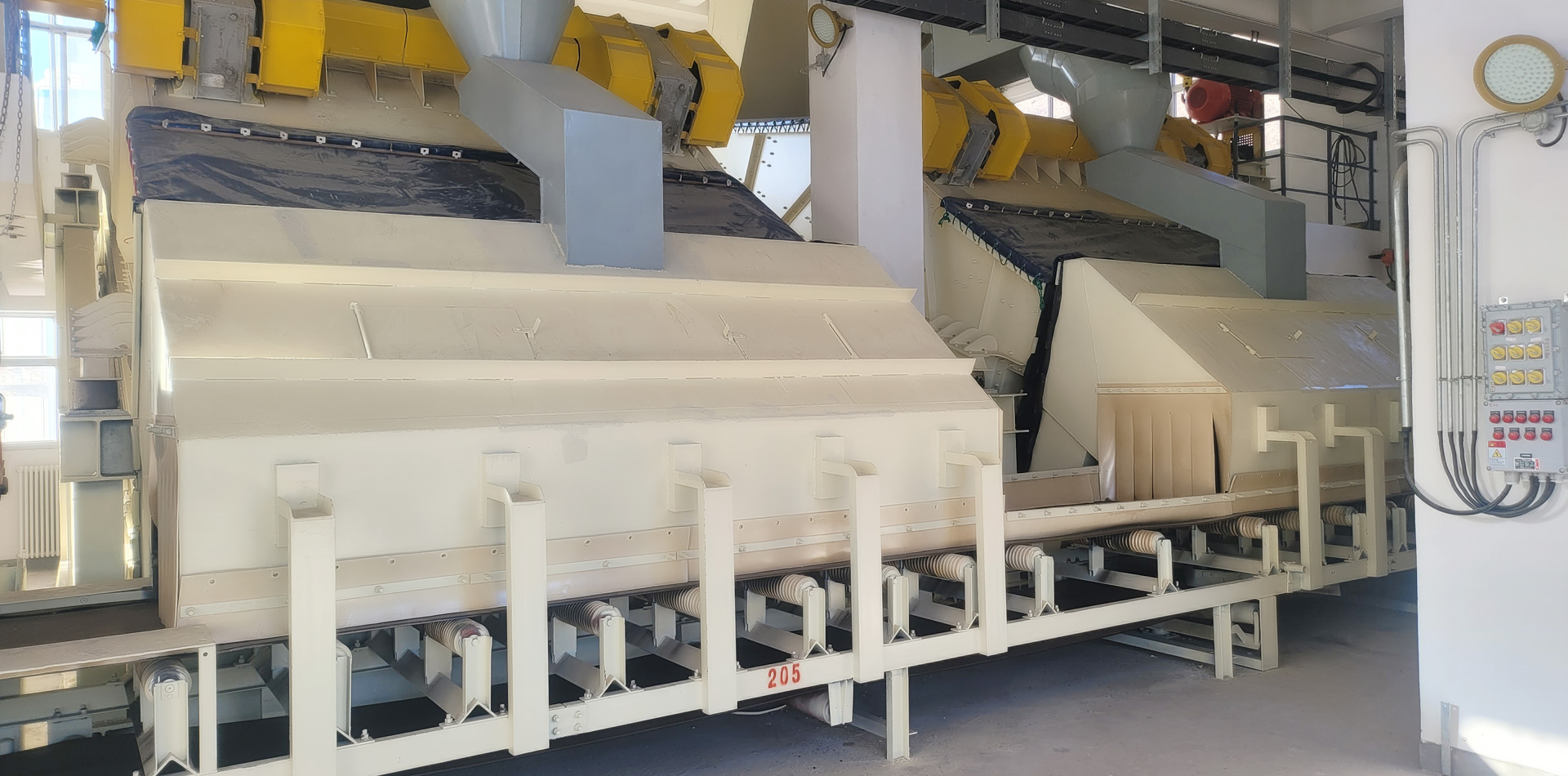 Vibrating Flip-flow Screen