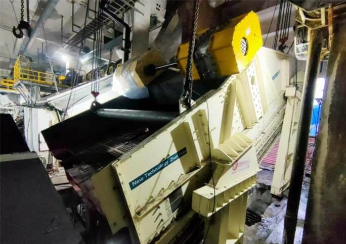 Flip-flow Vibrating Screen