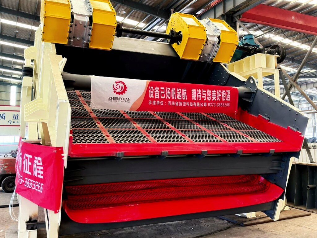 Vibrating Flip-flow Screen