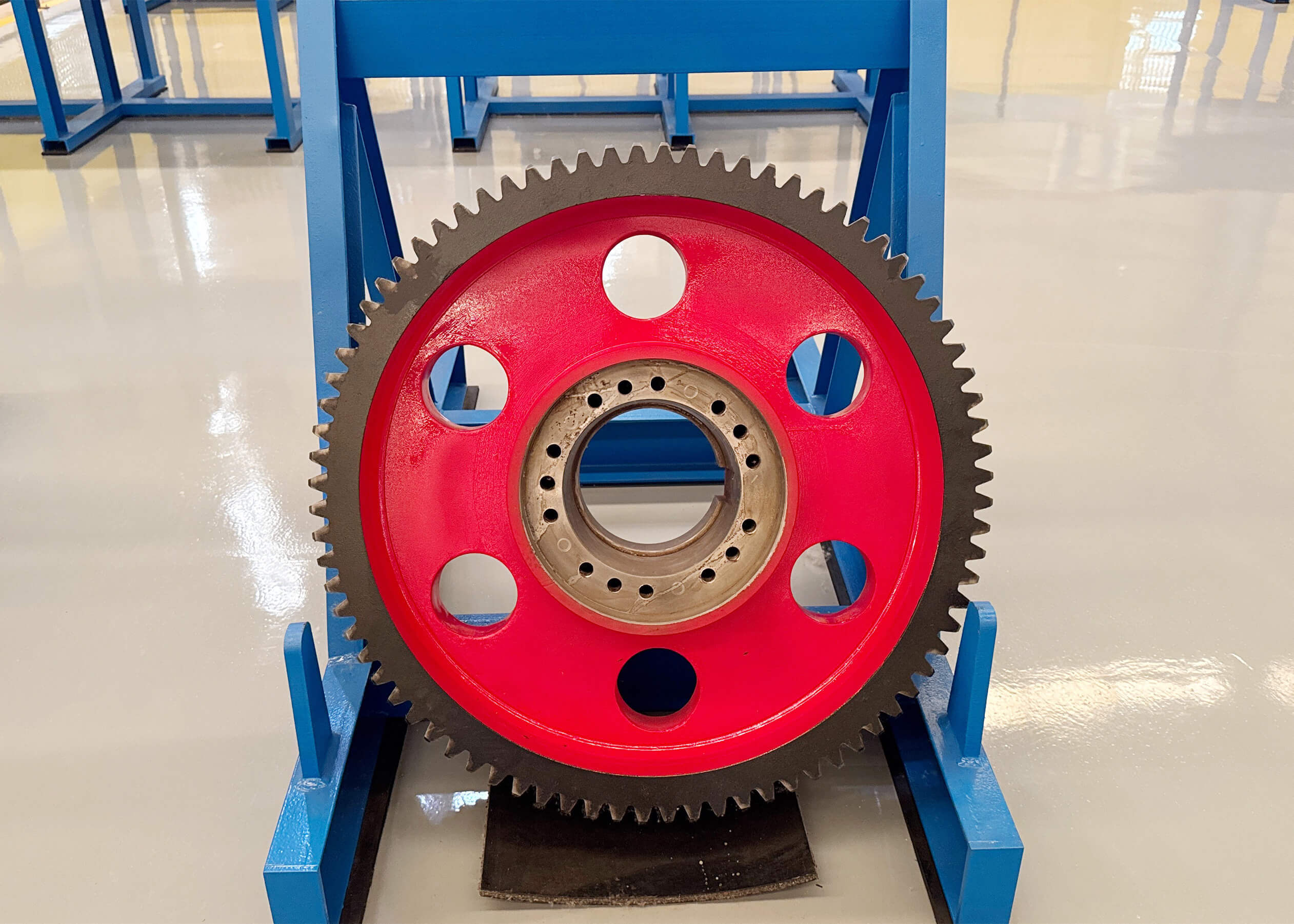 Synchronous Gear For Mineral Sizer